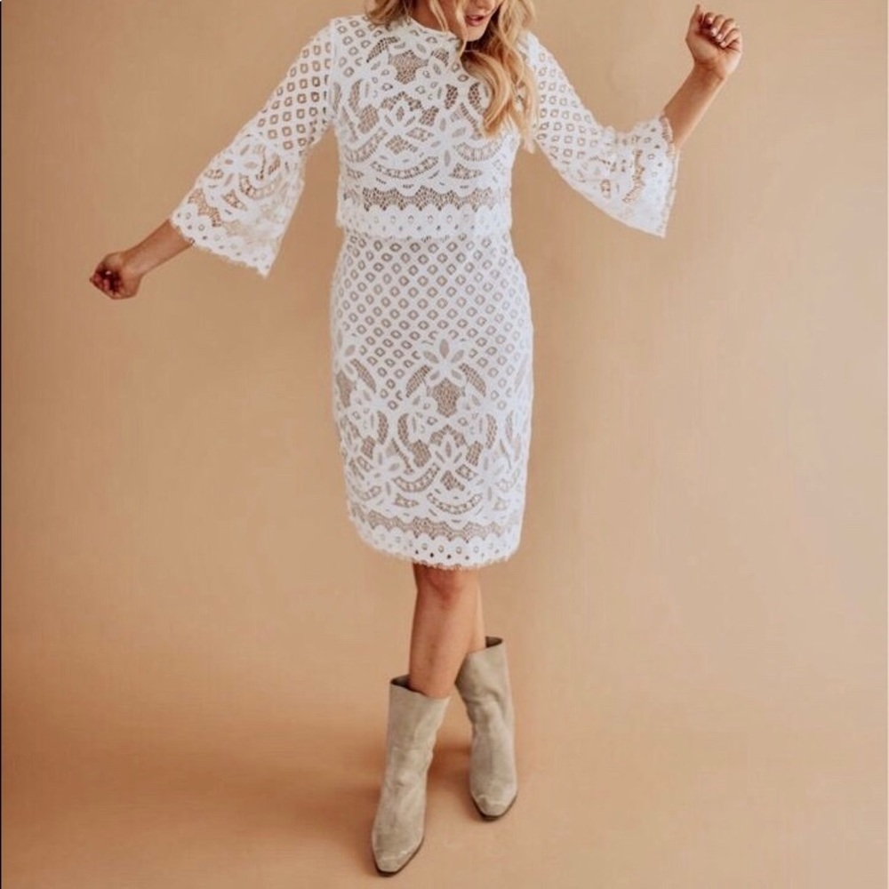 Lacey Ivory Dress